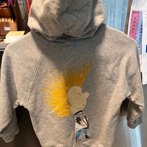 Gray Gucci Hoodie size 5